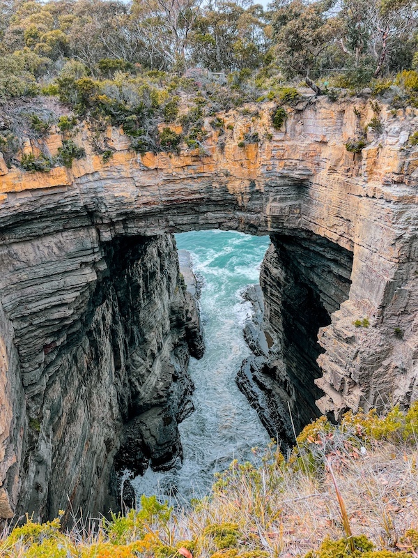 2025 Hobart to Port Arthur Tasmania Trip: Haunting History, Epic Cliffs & Wild Coastlines 6 Tasman Arch Tasmania