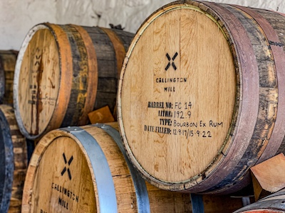 Callington mill Gin copy Tasmania distillery tours