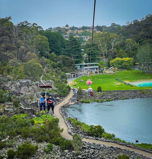 Cataract Gorge Launceston chair lift